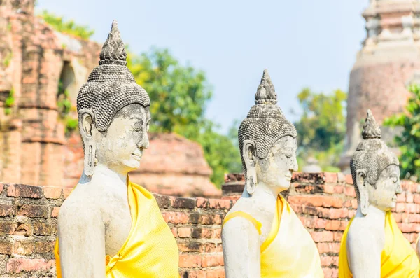 ワット ヤイ chaimongkol 寺院 — ストック写真