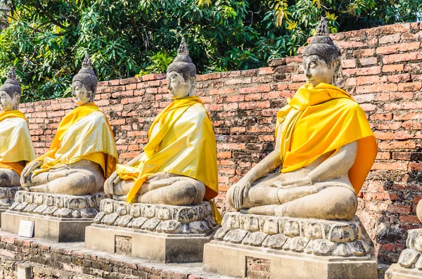 ワット ヤイ chaimongkol 寺院 — ストック写真