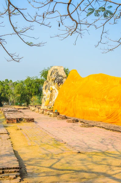 Buddha alvás szobor — Stock Fotó