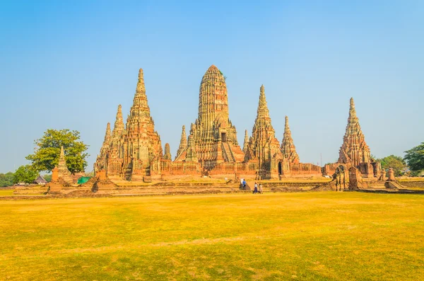 Templo de Wat Chai Watthanaram — Foto de Stock