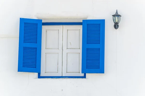 Griekenland venster — Stockfoto