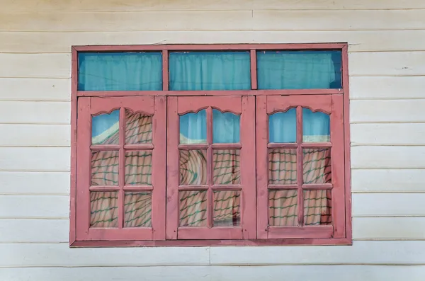 Eski ahşap pencere — Stok fotoğraf