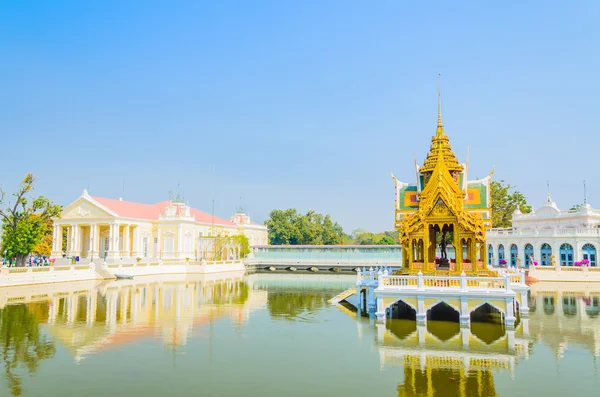 Architettura Bang pa nel palazzo della Thailandia — Foto Stock