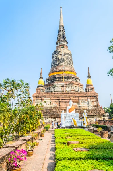 ワット ヤイ chaimongkol 寺院 — ストック写真