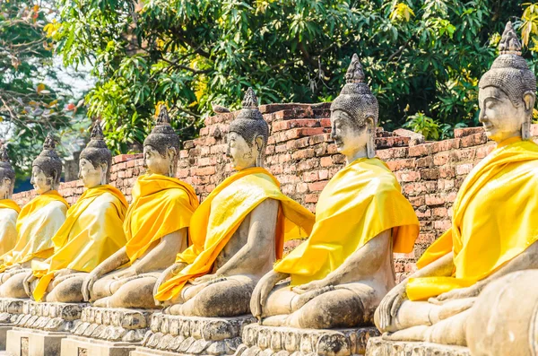 Wat Yai Chaimongkol temple — Stock Photo, Image