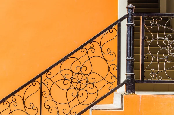 Staircase brick wall — Stock Photo, Image