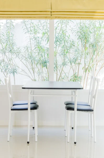 Jadalnia krzesło stół — Zdjęcie stockowe