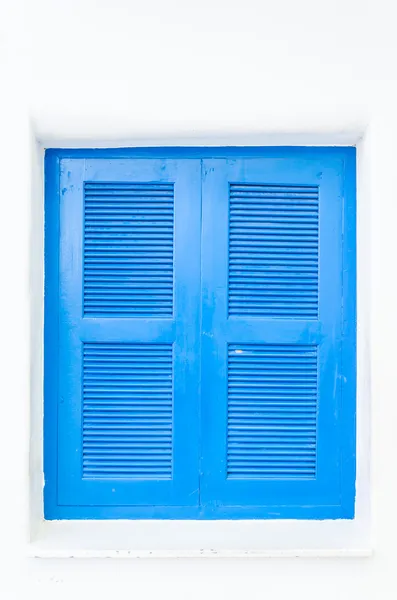 Greece window — Stock Photo, Image