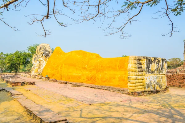 Statua del sonno Buddha — Foto Stock