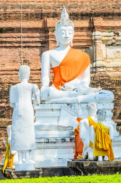 WAT yai chaimongkol Tapınağı — Stok fotoğraf