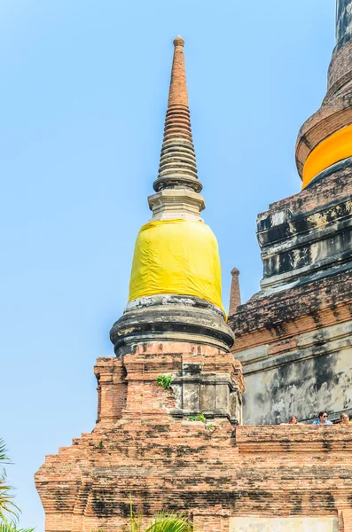 Templul Wat Yai Chaimongkol — Fotografie, imagine de stoc