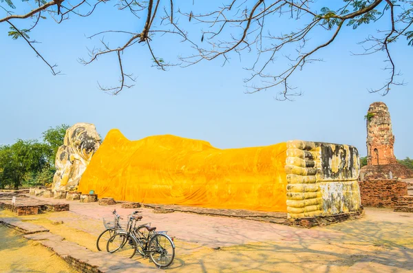 Buddha-søvnstatue – stockfoto