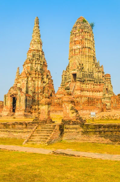 WAT chai watthanaram Tapınağı — Stok fotoğraf