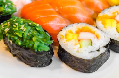 suşi Japon gıda plaka
