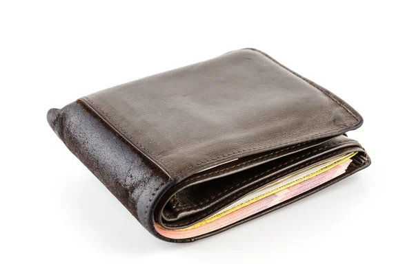 Wallet on white — Stock Photo, Image