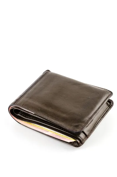 Wallet on white — Stock Photo, Image