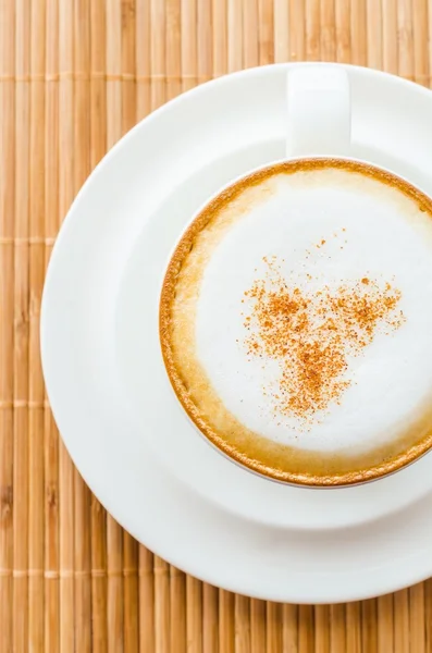 Hot cappuccino — Stock Photo, Image