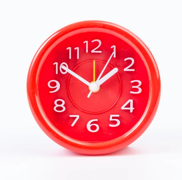 Orologio rosso — Foto Stock