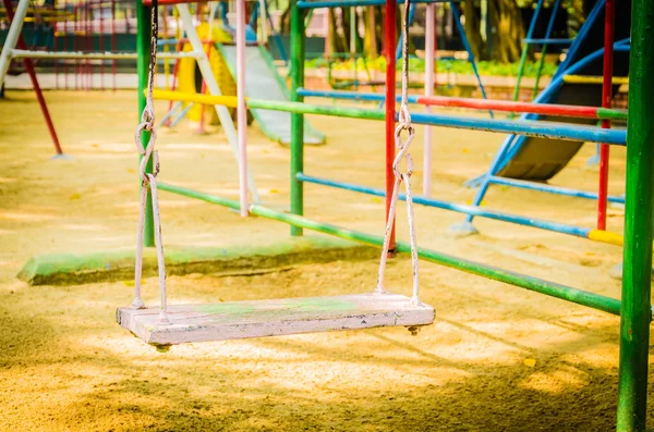 Playground swing — Stock Photo, Image