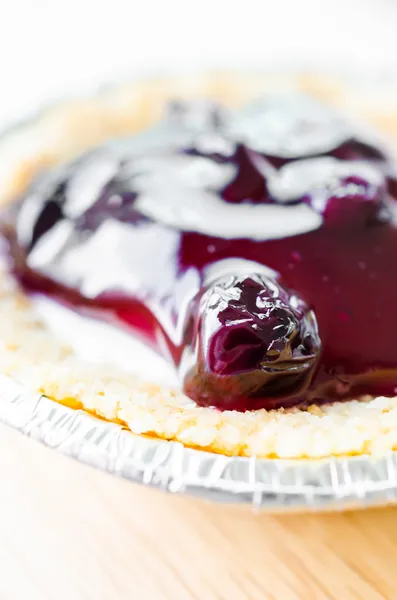 Blaubeerkäsekuchen — Stockfoto