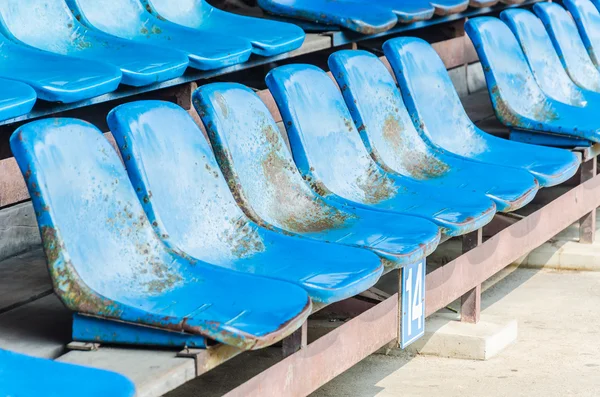 Leeg stadion zitplaatsen — Stockfoto