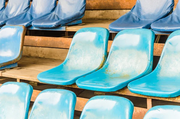 Asientos de estadio vacíos — Foto de Stock