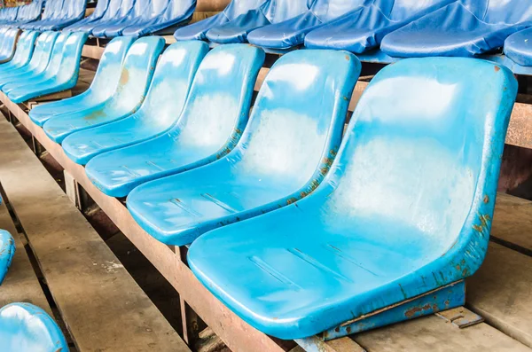 Empty stadium seats — Stock Photo, Image