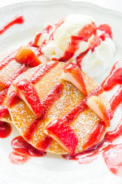 Frittelle alla fragola — Foto Stock