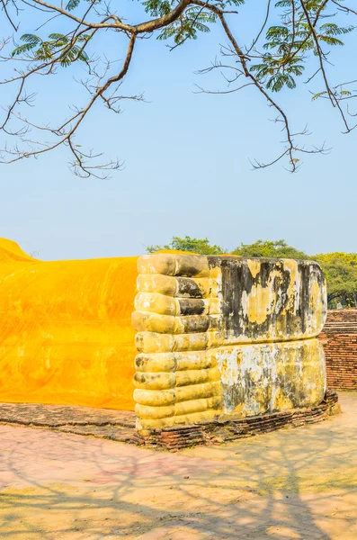 Statue de sommeil Bouddha — Photo