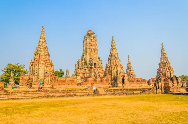 Templo de Wat Chai Watthanaram — Foto de Stock