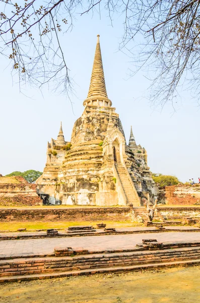 Wat phra si sanphet świątyni — Zdjęcie stockowe