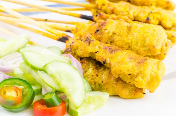 Pork satay — Stock Photo, Image