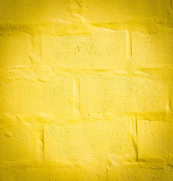 Vecchia texture della parete gialla — Foto Stock