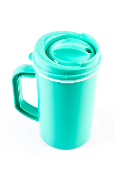 Plast mugg — Stockfoto