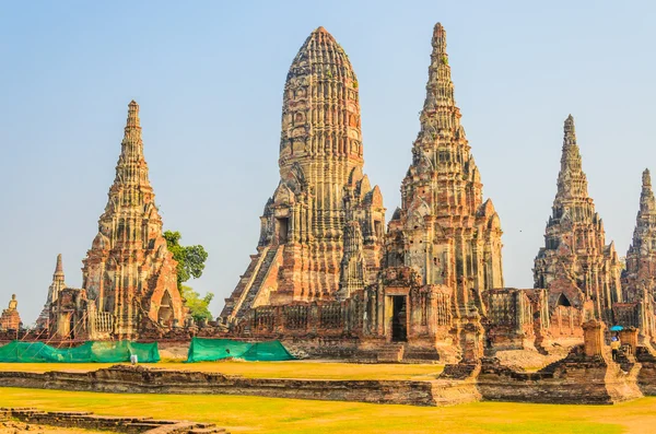 Templo de Wat Chai Watthanaram — Foto de Stock