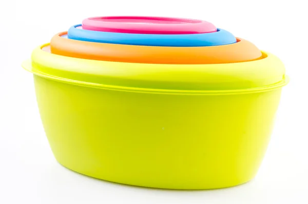 Food plastic container — Stock Photo, Image