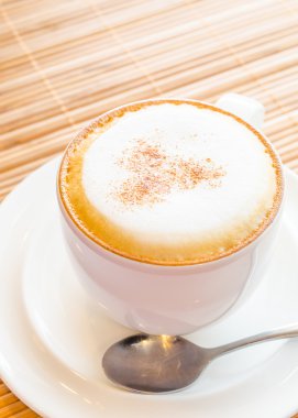 sıcak cappuccino