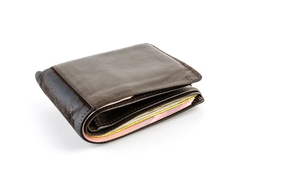 Wallet on white — Stock Photo, Image