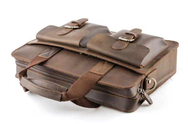 Leather bag — Stock Photo, Image