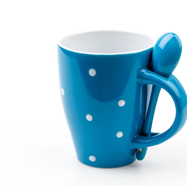 Taza de taza de polka —  Fotos de Stock