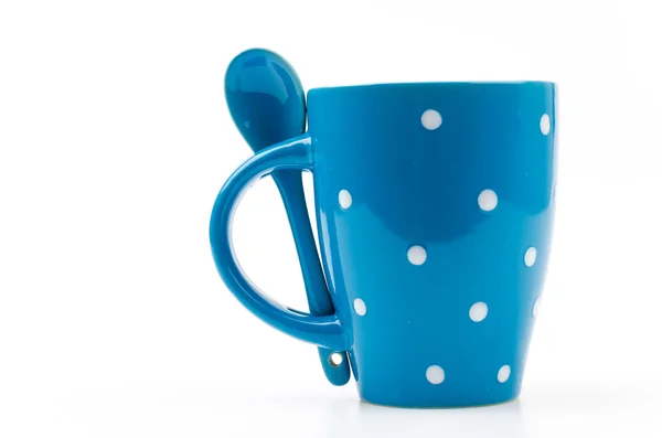 Polka mugg cup — Stockfoto