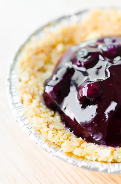 Tarta de queso con arándanos —  Fotos de Stock