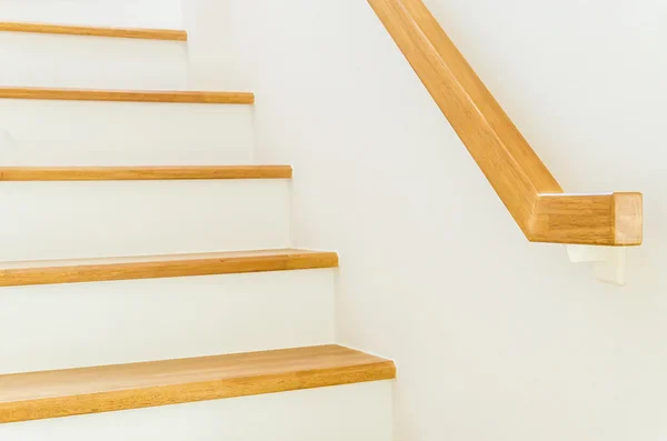 Wood staircase interior — Stock Photo, Image