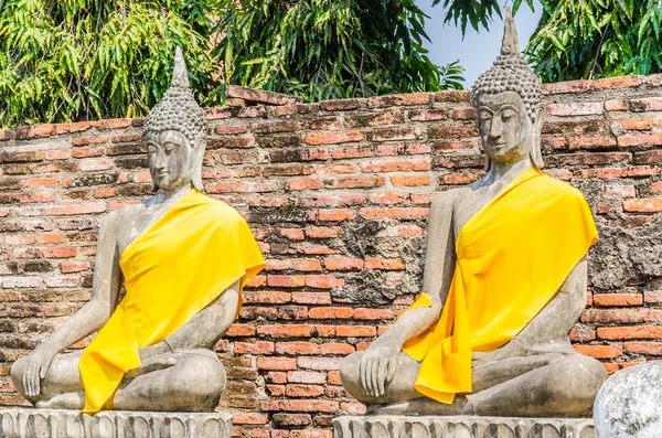 Wat Yai Chaimongkol temple — Stock fotografie
