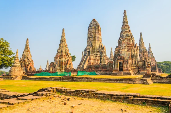 Tempio di Wat Chai Watthanaram — Foto Stock