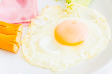 sahanda yumurta ve Kahvaltı