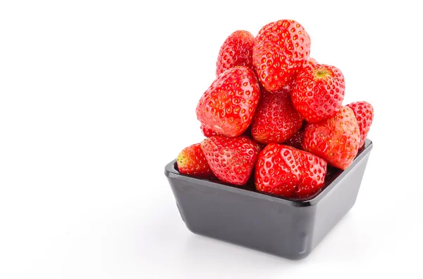 Strawberry bowl — Stock Photo, Image