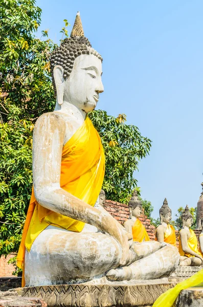 Храм ВАТ Яї chaimongkol — стокове фото