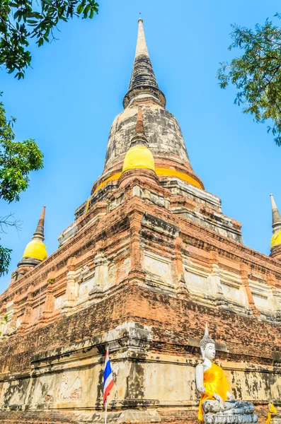 Wat Yai Chaimongkol temple — Stock Photo, Image