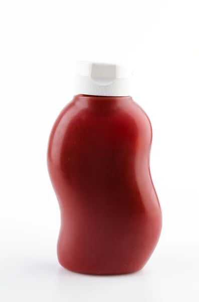 Tomato sauce bottle — Stock Photo, Image